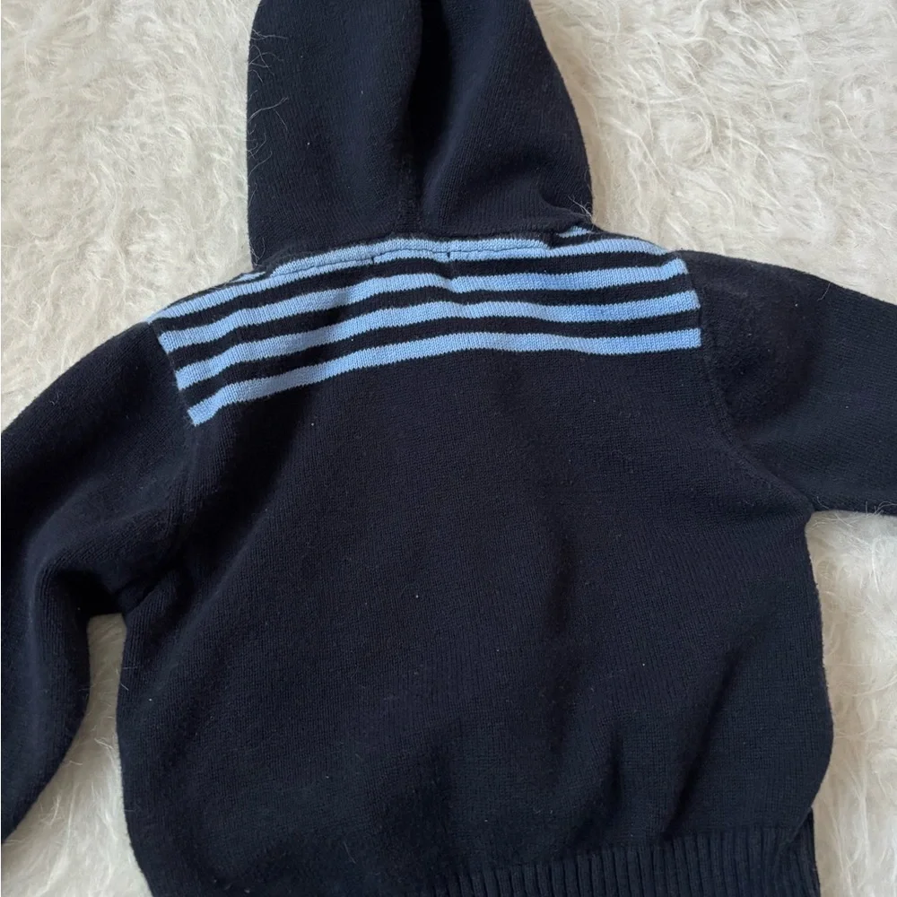 Vintage Kitestrings by Hartstrings Navy Striped Toddler Hoodie